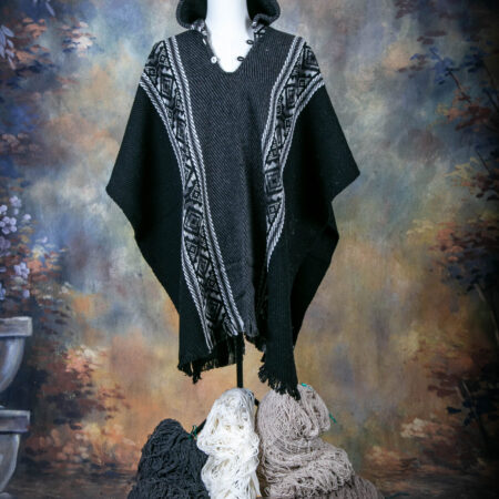 Sheep  Wool Poncho